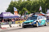 Rallye Český Krumlov: Super RZ na výstavišti v Českých Budějovicích 2018